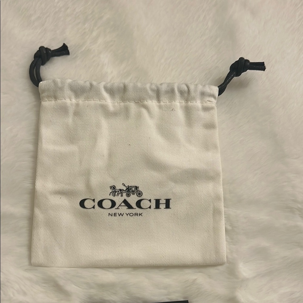 Coach Silver Women's hoop earring with Dust Bag - Picture 6 of 6